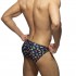 AD889P 3 PACK TROPICAL MESH BRIEF PUSH UP